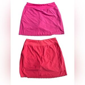 Greg Norman Bundle! 2 Golf Skorts Size Medium